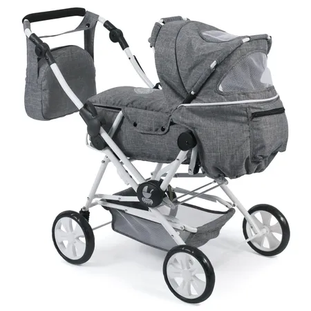 Bayer Chic 2000 Kombi Puppenwagen Road Star Jenas Grey Duo Shop De