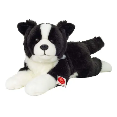 Teddy Hermann Border Collie Liegend 45 Cm Duo Shop De