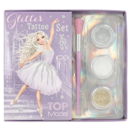 Depesche Topmodel Glitzer Tattoo Set Ballet Duo Shop De