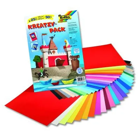 Folia Kreativpack Tonpapier Und Fotokarton X Cm Blatt