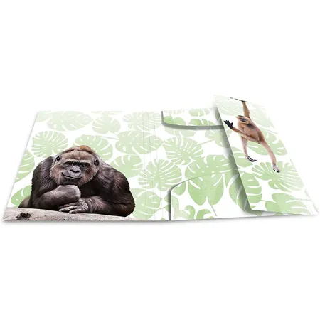 HERMA Sammelmappe DIN A3 Exotische Tiere Affenbande Duo Shop De