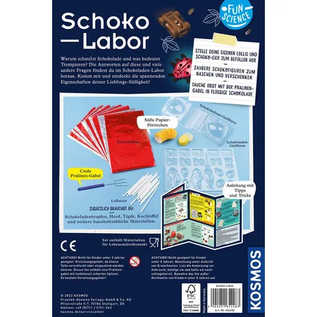 Kosmos Fun Science Schoko Labor Duo Shop De