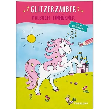 Tessloff Glitzerzauber Malbuch Einh Rner Duo Shop De