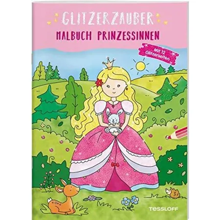 Tessloff Glitzerzauber Malbuch Prinzessinnen Duo Shop De