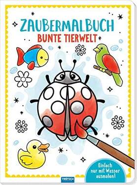 Tr Tsch Malbuch Zaubermalbuch Bunte Tierwelt Duo Shop De