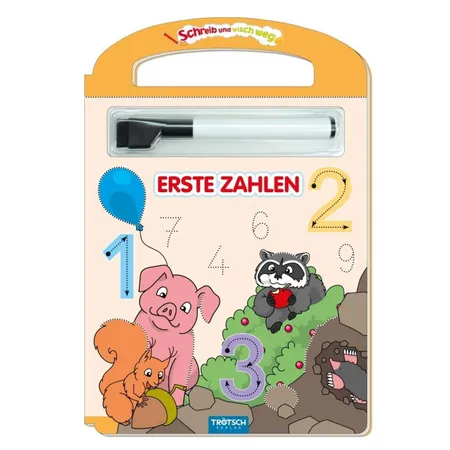 Tr Tsch Schreib Und Wisch Weg Erste Zahlen Mit Stift Duo Shop De