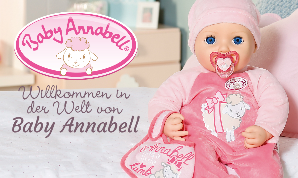 Willkommen in der Welt von Baby Annabell im duo-Shop