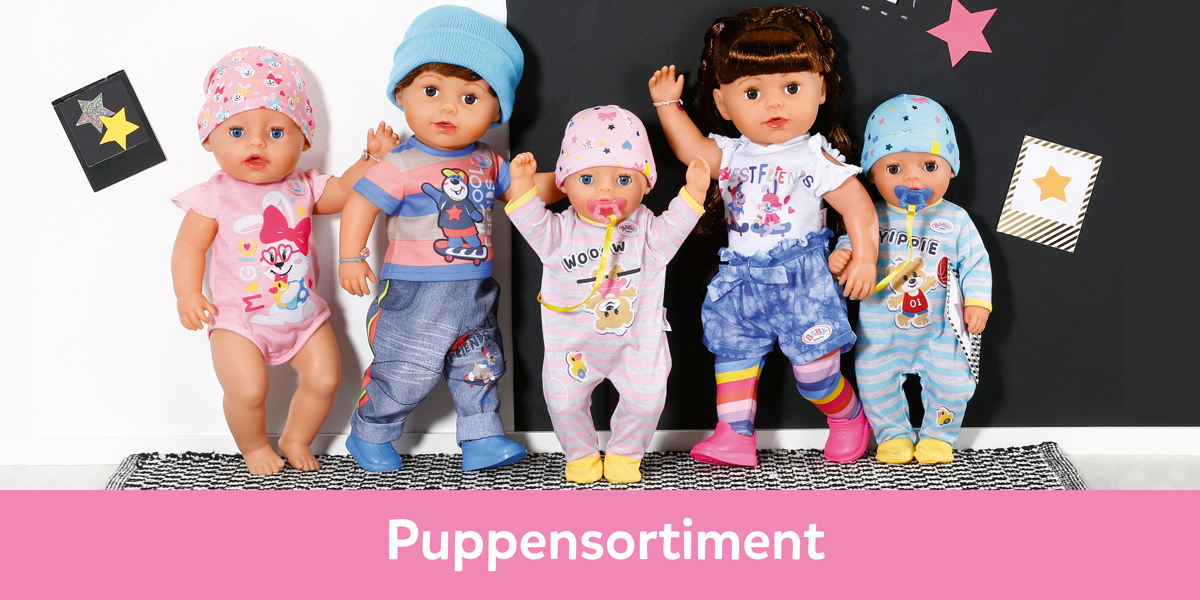 BABY born Puppensortiment jetzt günstig online kaufen im duo-Shop
