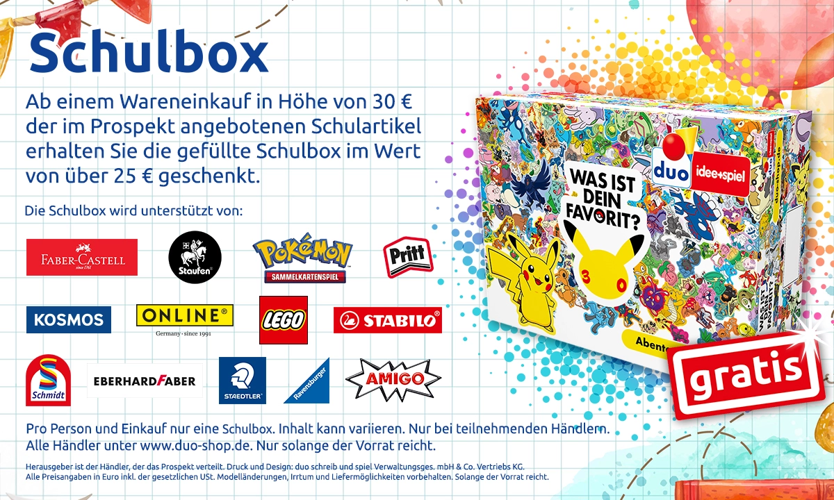 Die duo-box jetzt gratis sichern | duo-shop.de