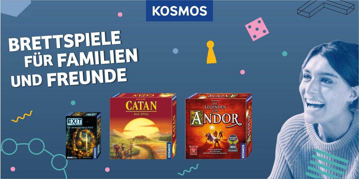 Brettspiele für Familien und Freunde von KOSMOS jetzt günstig online kaufen
