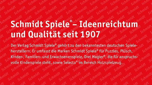 Schmidt Spiele - Ideenreichtum und Qualität seit 1907