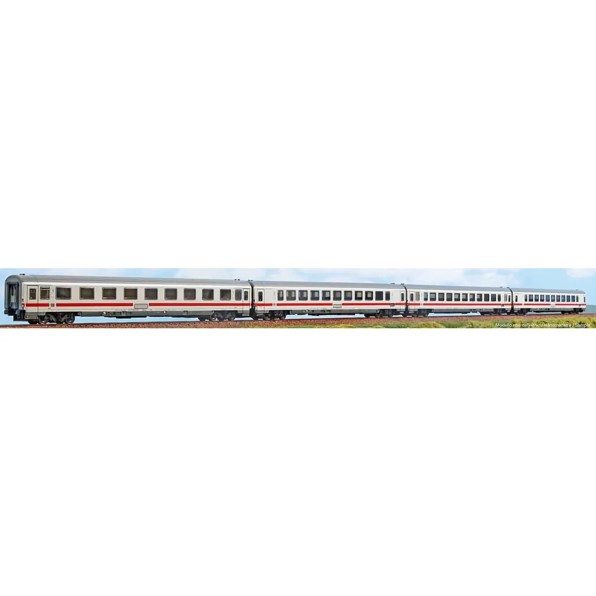 Acme 55329 Set 4 Personenwagen Eurocity DB Berlin - Amsterdam Hamburg Hbf - Image 2