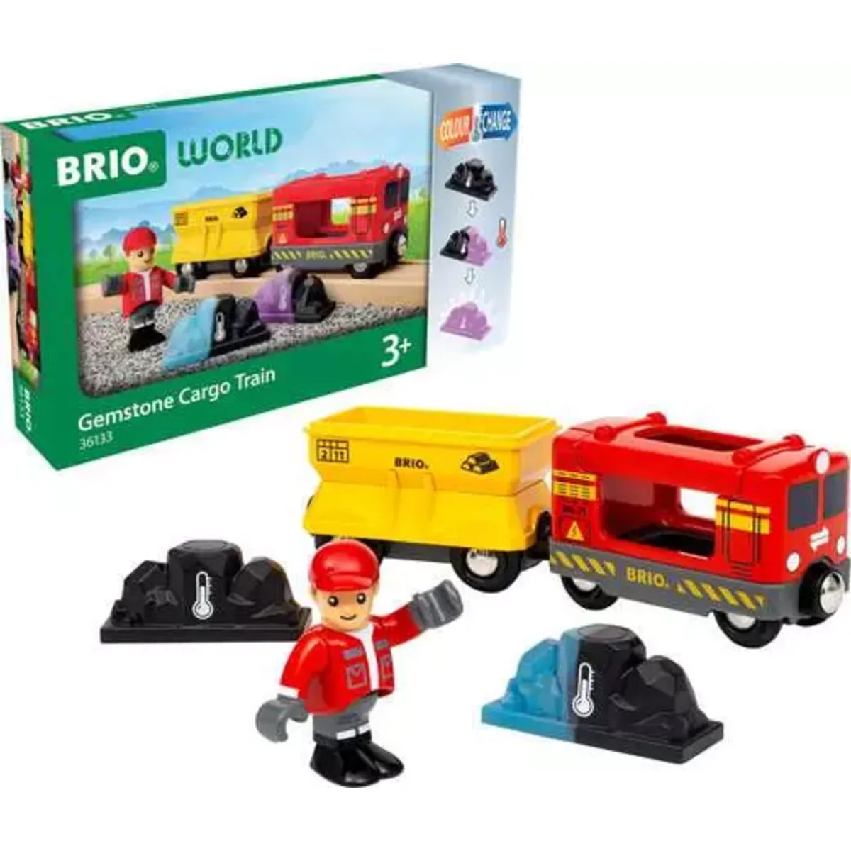 Brio Unisex Eisenbahn Güterzug Mit Farbwechsel-Zubehör Mehrfarbig Baby Größe 27 X Größe 5 X 15 Mm - Image 11