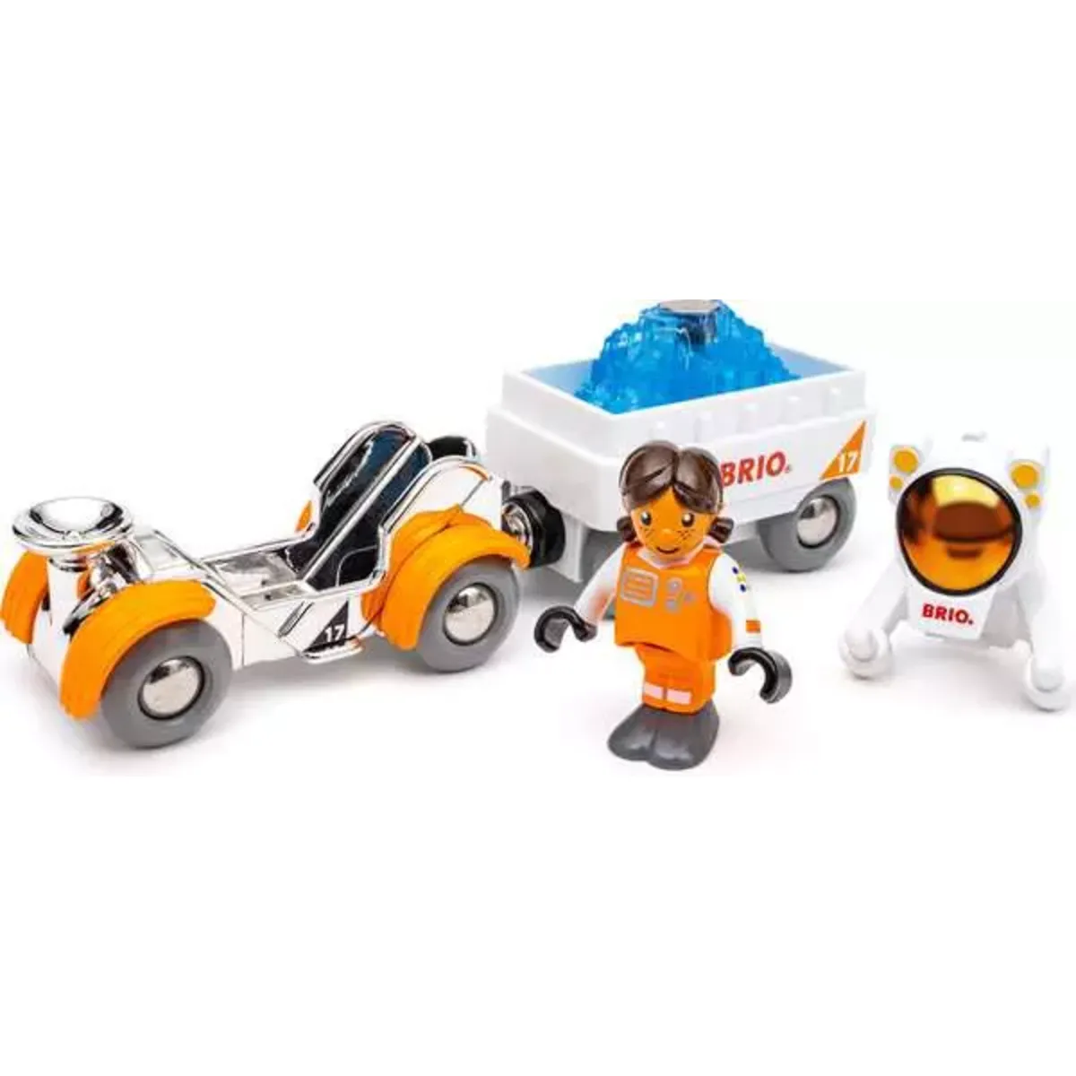 Brio 63616000 World 36160 Weltraum Rover - Eisenbahn-Set Für Kinder Ab 3 Jahren - Zauberhaftes Geschenk