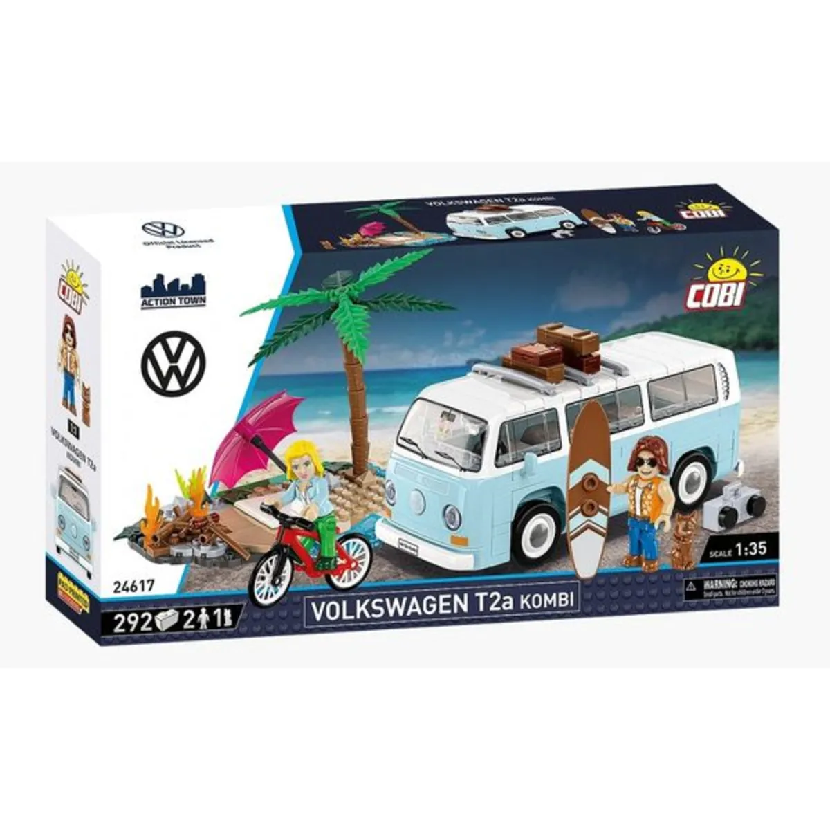 COBI VOLKSWAGEN T2a Kombi Scale 1:35 - Bild 11