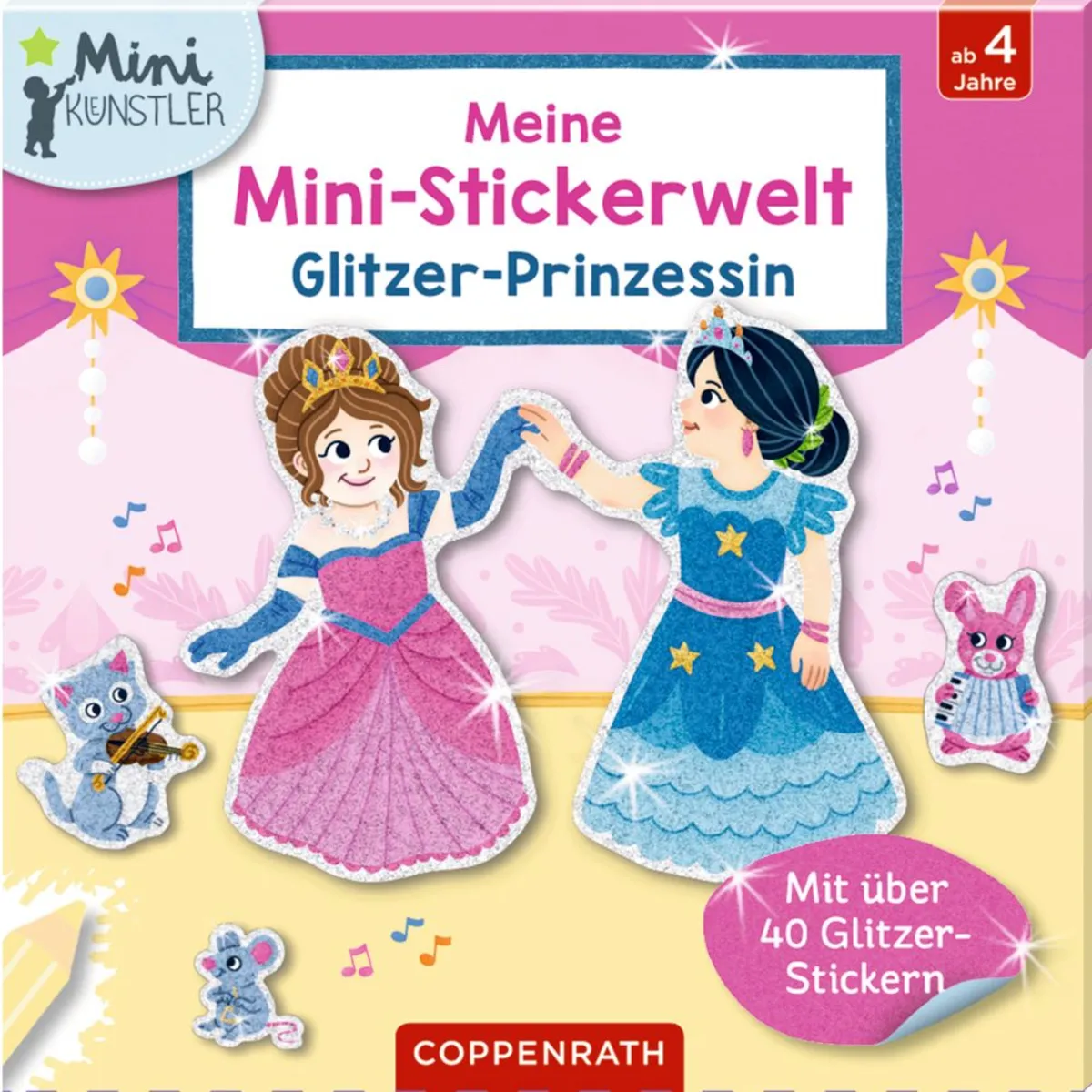 Coppenrath Verlag Meine Mini-Stickerwelt: Glitzer-Prinzessin (Mini-Künstler) - Bild 1 von 1