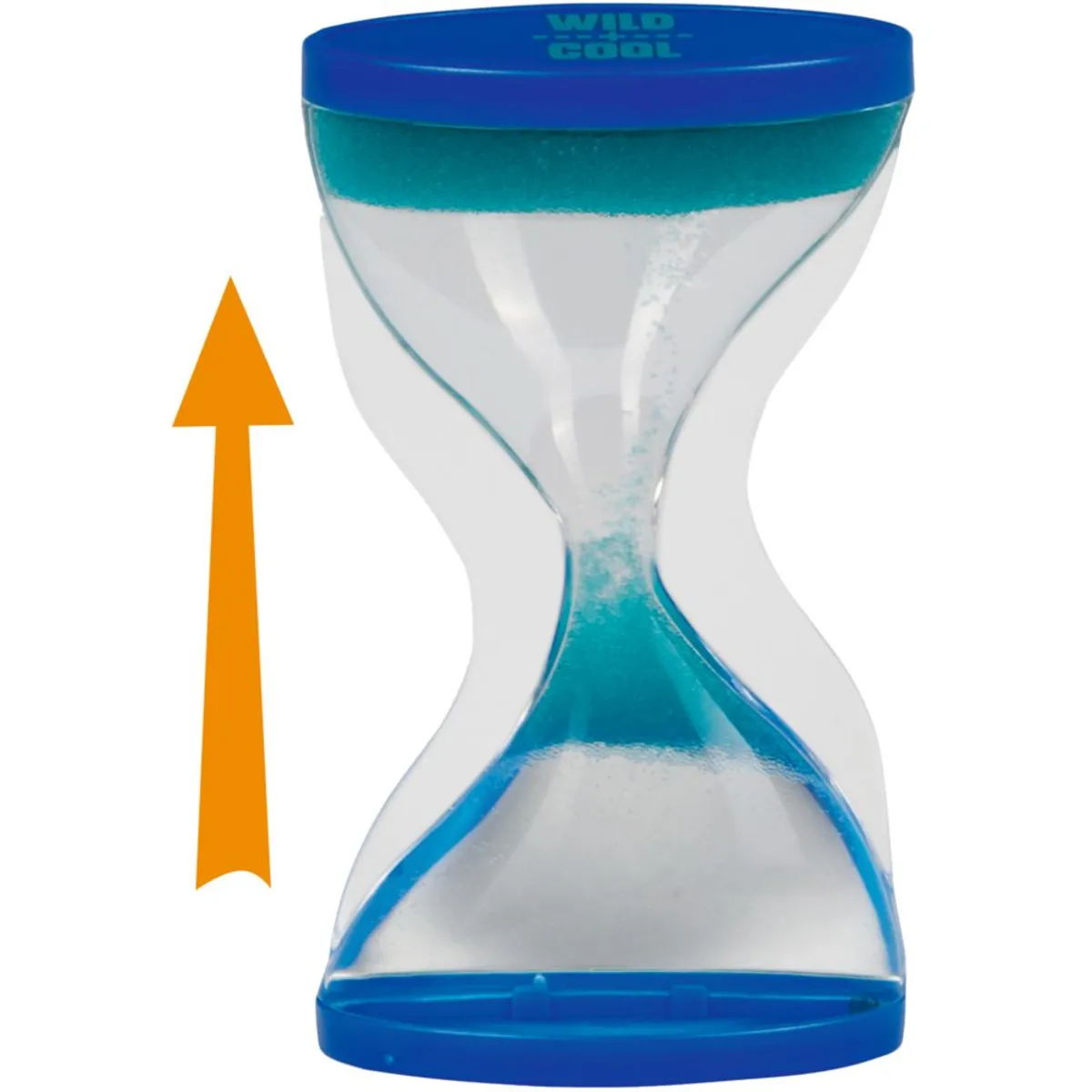 Die Spiegelburg Blau Anti-Schwerkraft-Sanduhr - Wild+Cool