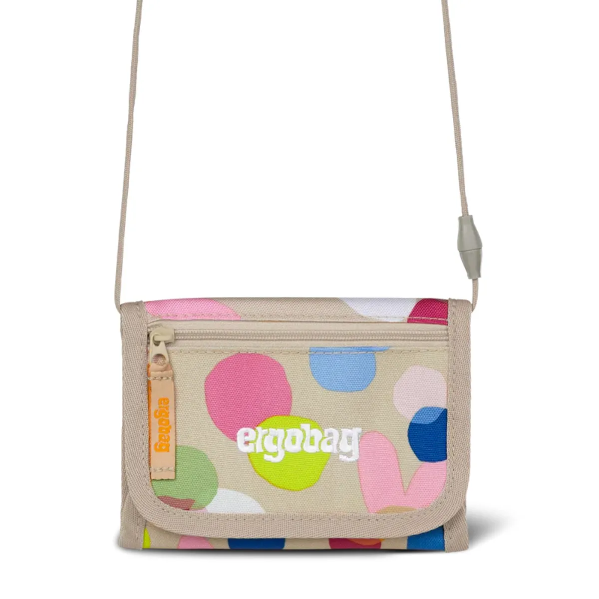 Ergobag Beige Brustbeutel Flower Powbär