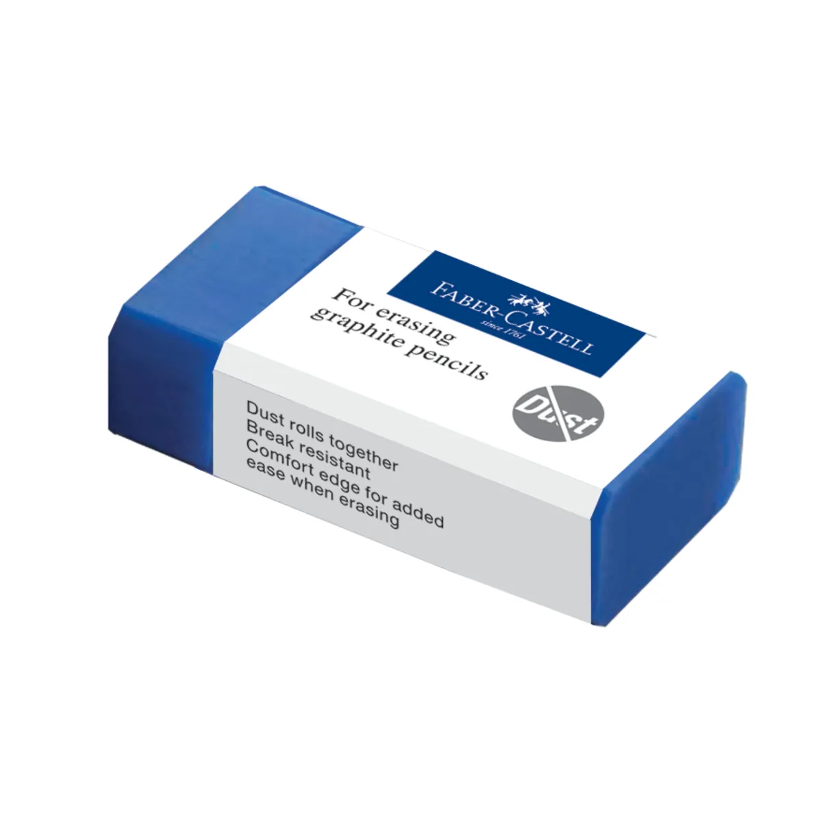 Faber-Castell Blau Korrekturmittel, Dust-Free Radierer - Image 3