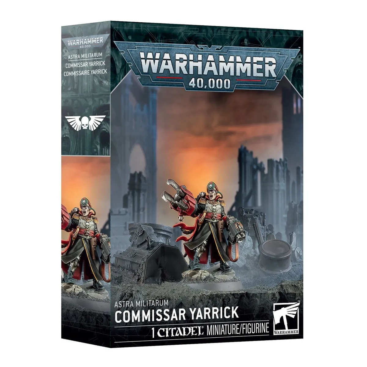 Games Workshop Noir Figurine Warhammer 40K - Astra Militarum Commissaire Yarrick - Bild 6