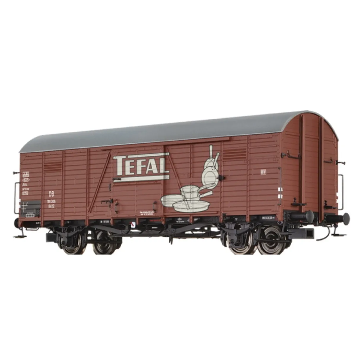 H0 Gedeckter Güterwagen Glr 22 „Tefal” der DB, Epoche III