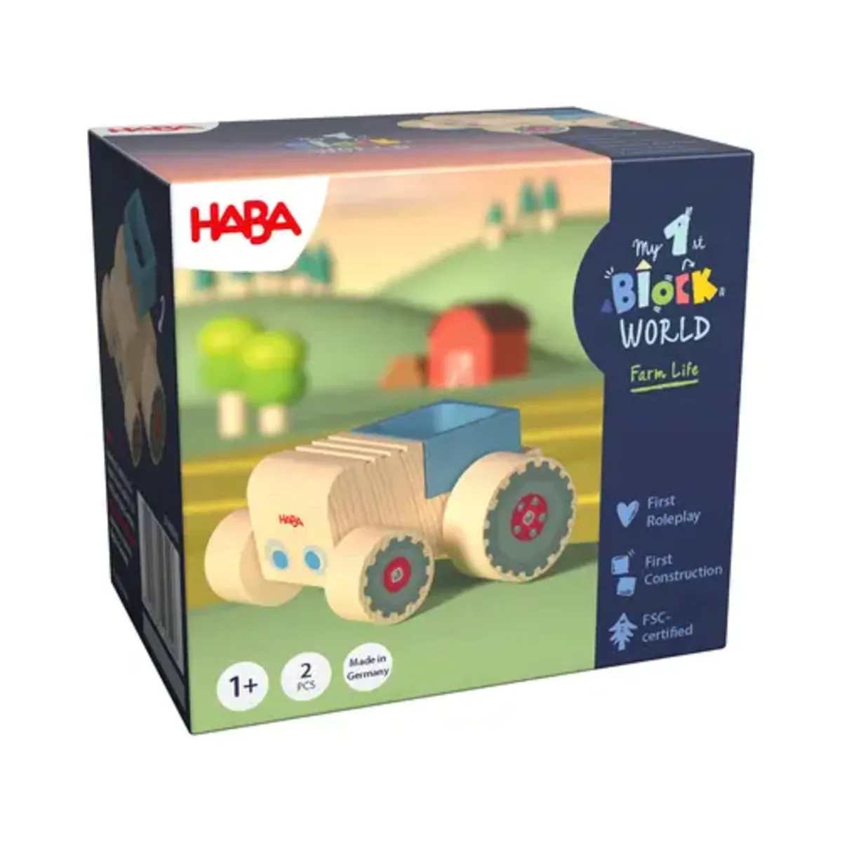 Haba Meine Erste Bausteinwelt – Traktor Toni