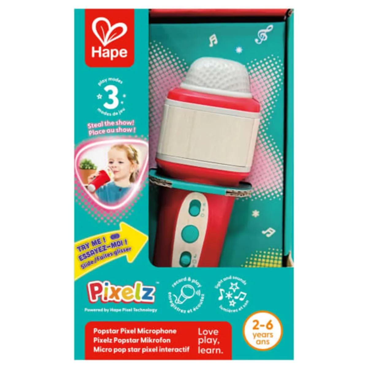 Hape Pixelz Popstar Microphone - Image 2
