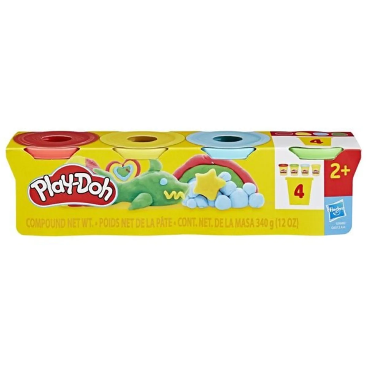 Play-Doh 4er-Pack Klassische Farben à 85 g - Bild 6