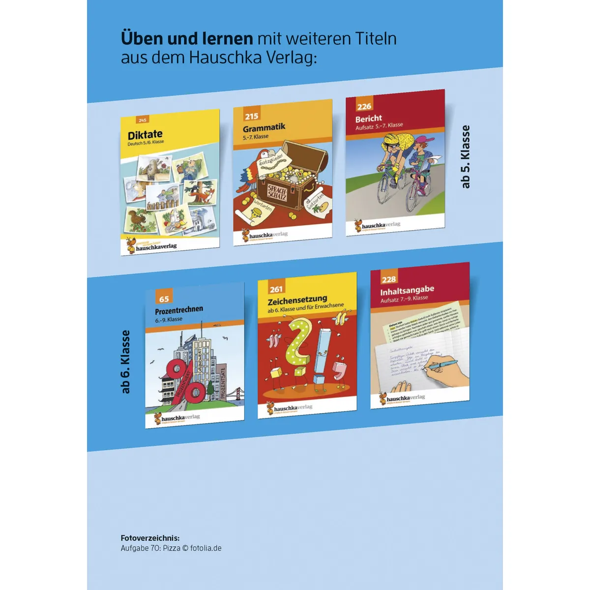 Hauschka Verlag Bruchrechnen Ab 6. Klasse