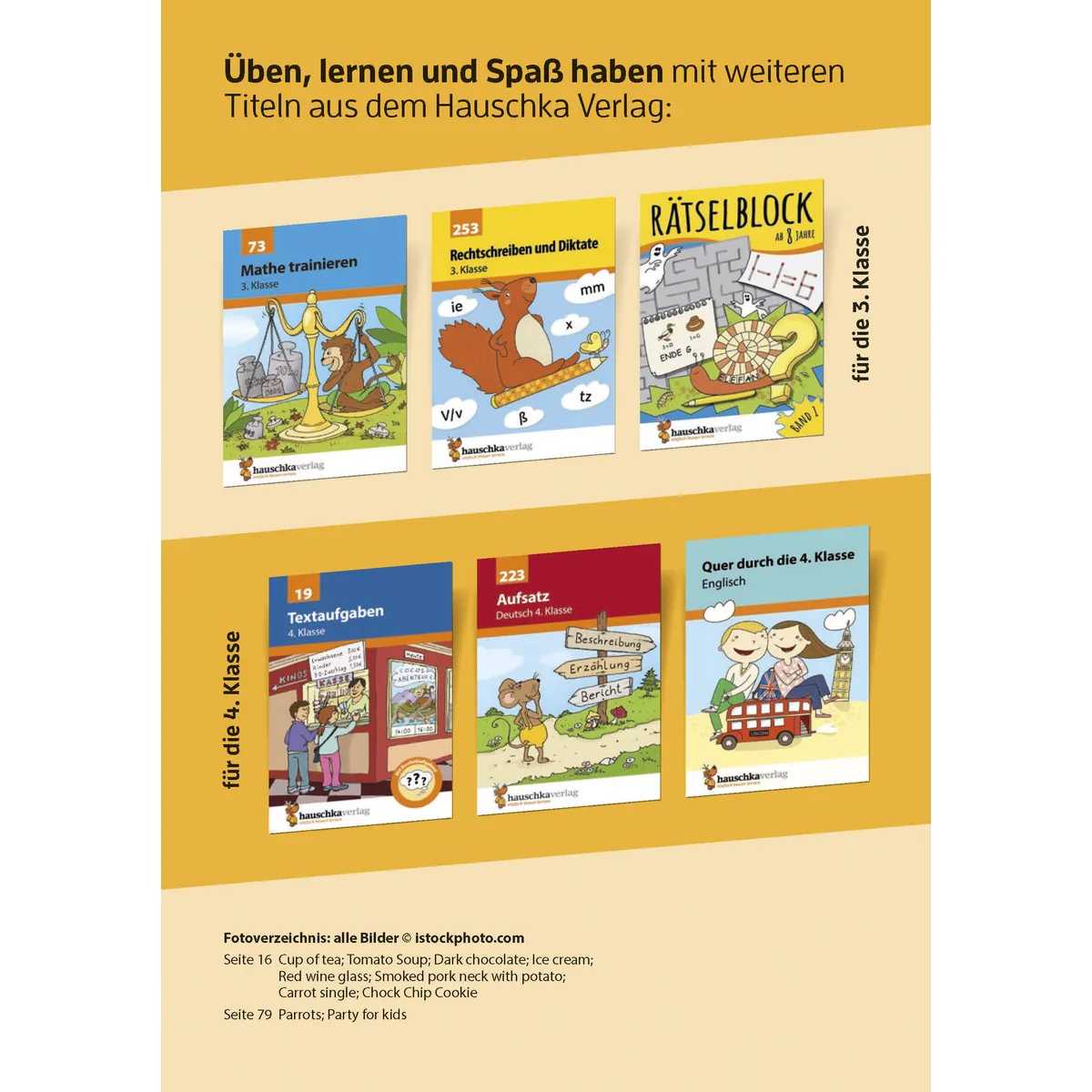Hauschka Verlag Grammatik 3. Klasse