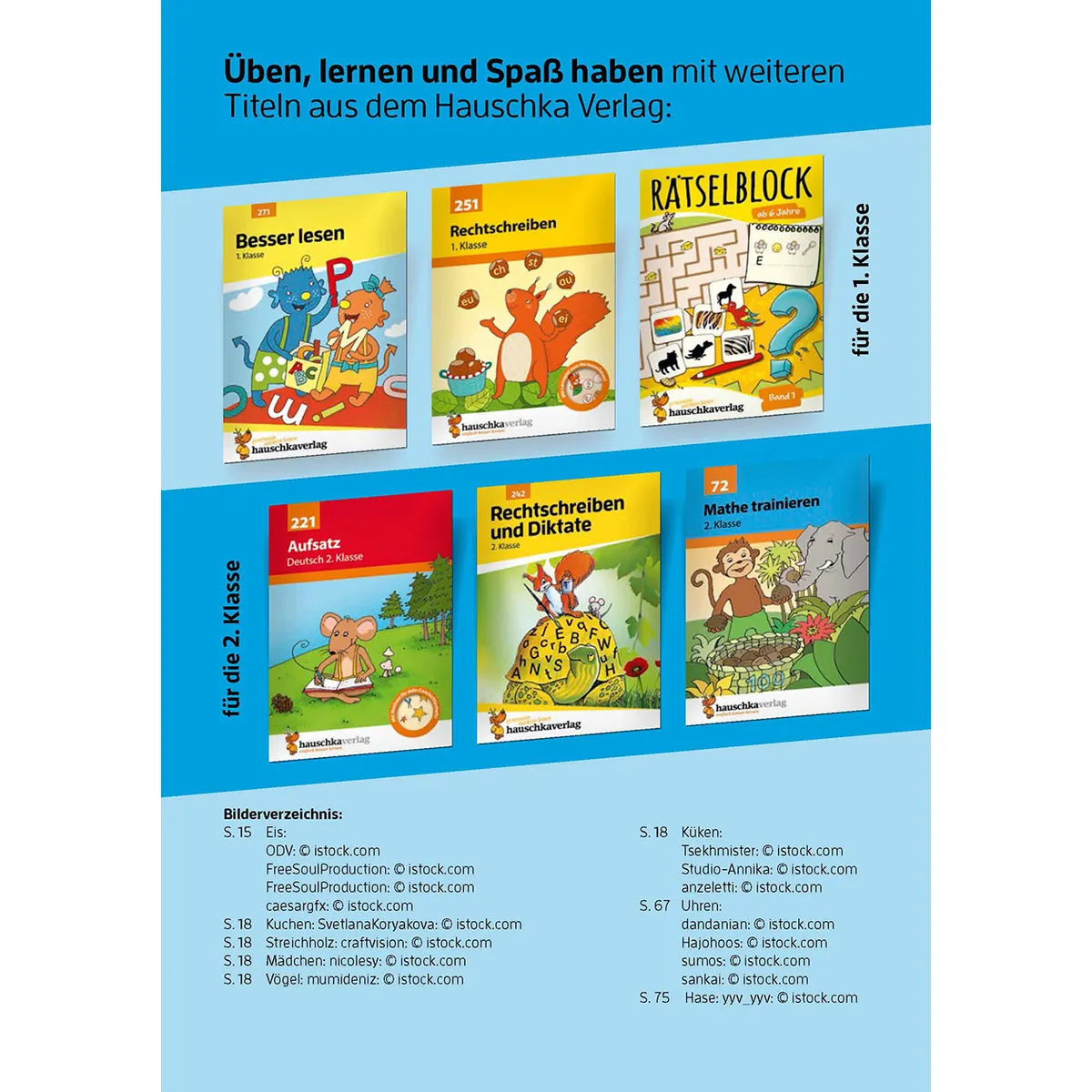 Hauschka Verlag Mathematik Trainieren 1. Klasse