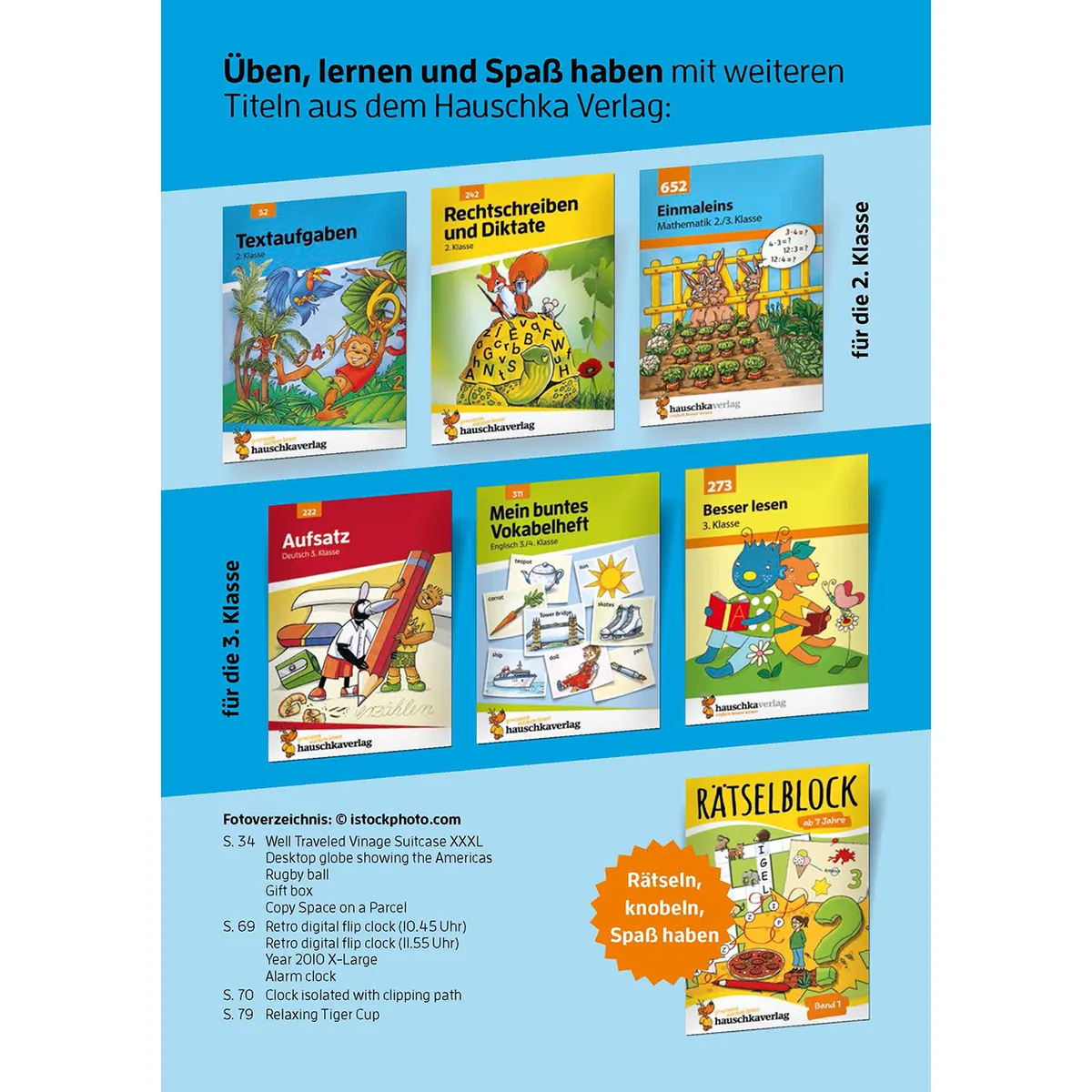 Hauschka Verlag Mathematik Trainieren 2. Klasse
