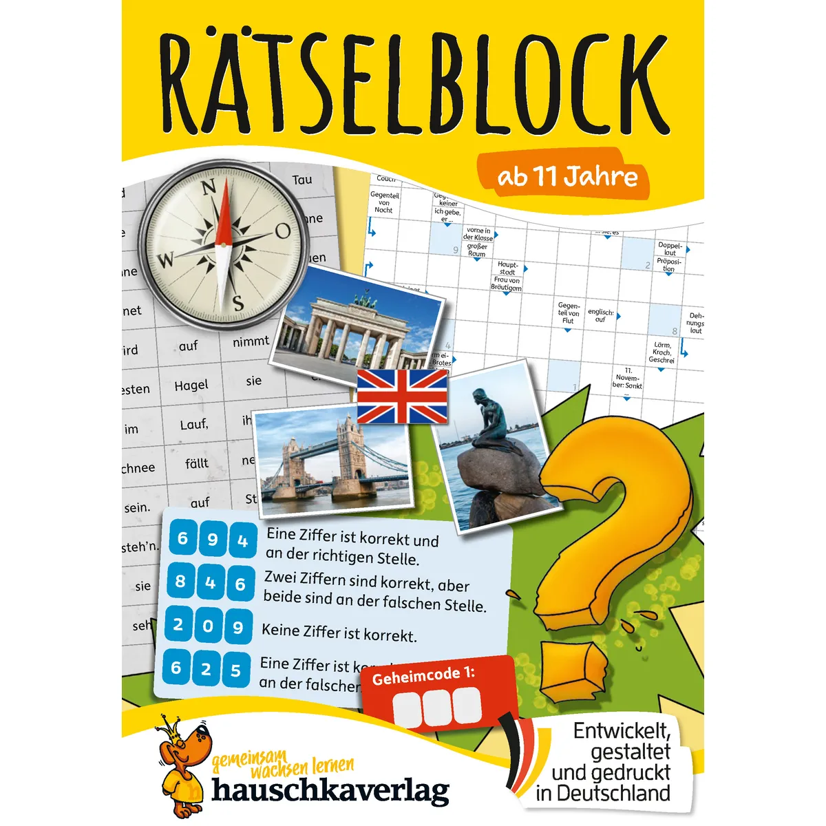 Hauschka Verlag Rätselblock Ab 11 Jahre, A5-Block