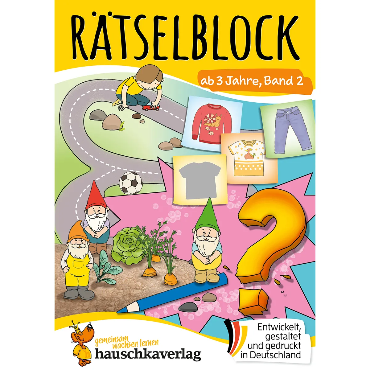 Hauschka Verlag Rätselblock Ab 3 Jahre Band 2