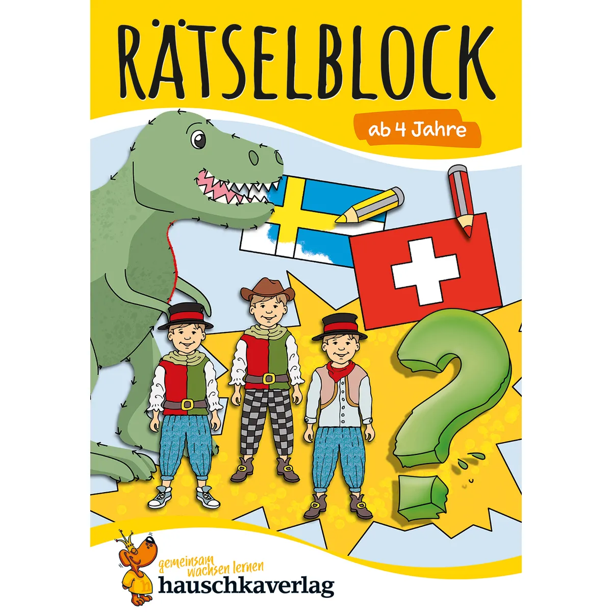 Hauschka Verlag Rätselblock Ab 4 Jahre, Band 2 A5-Block