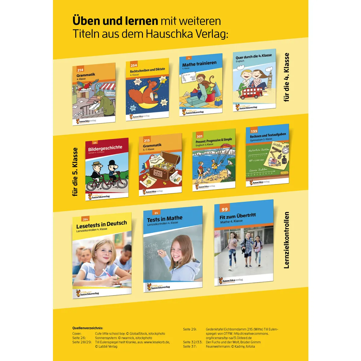 Hauschka Verlag Tests In Deutsch Lernzielkontrollen 4. Klasse