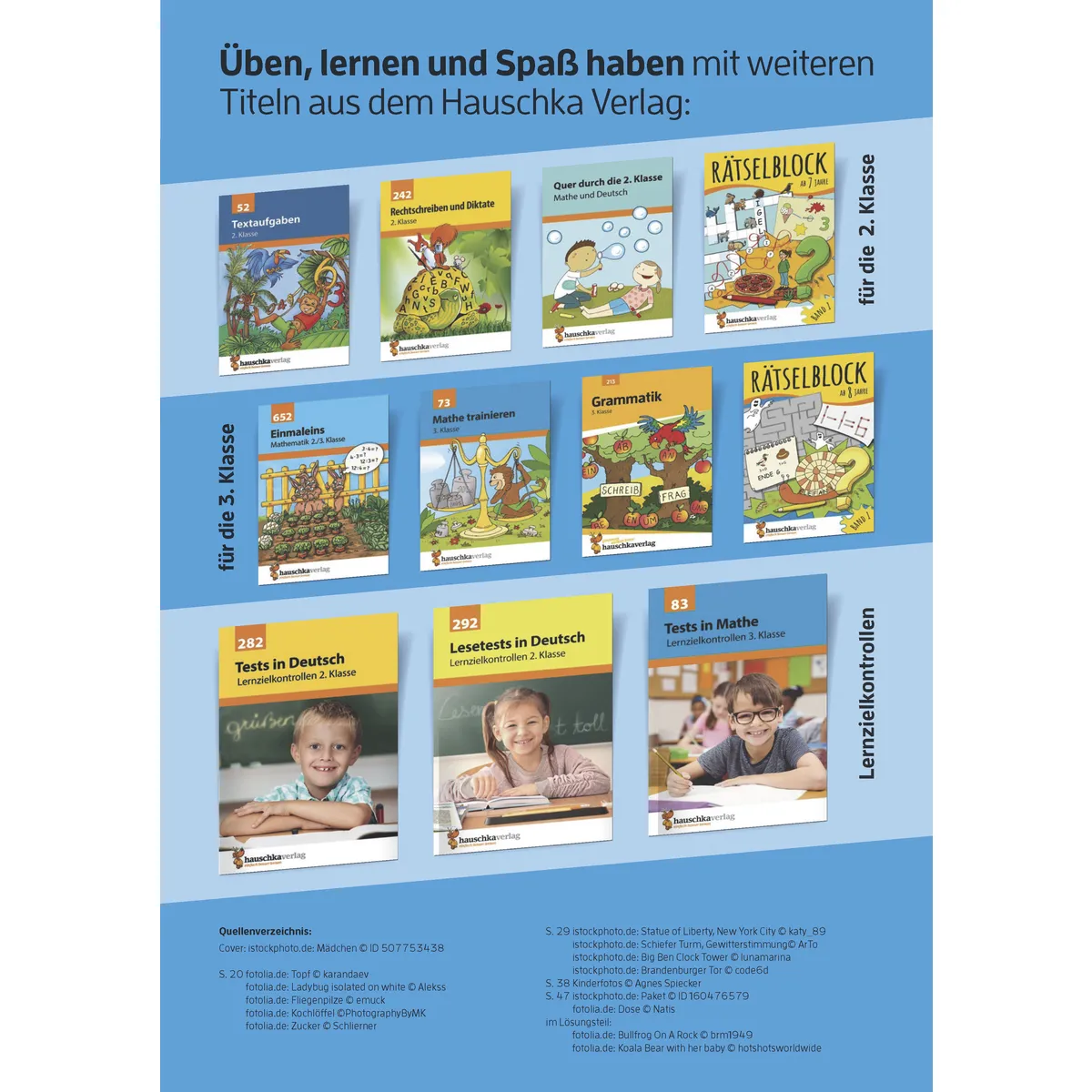 Hauschka Verlag Tests In Mathematik Lernzielkontrollen 2. Klasse