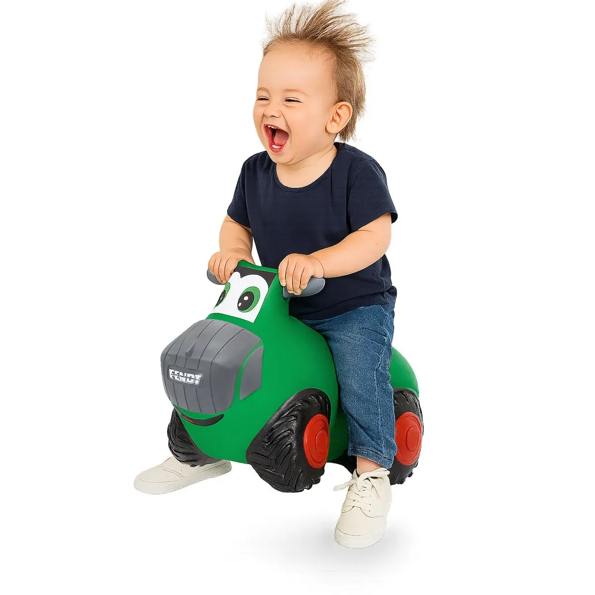 Jamara Grün 460598 Fendt Hüpftraktor Mit Pumpe