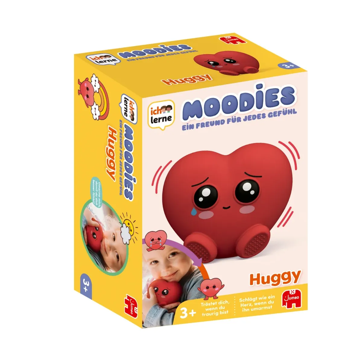 Jumbo Spiele Jumbo 1110100750 Ich Lerne Moodies - Huggy
