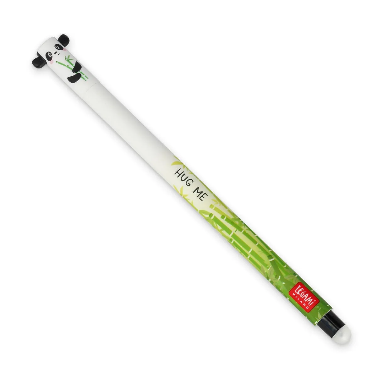 Legami Schwarz Ep0060 Löschbarer Gelstift Panda „Hug Me“ - Erasable Pen