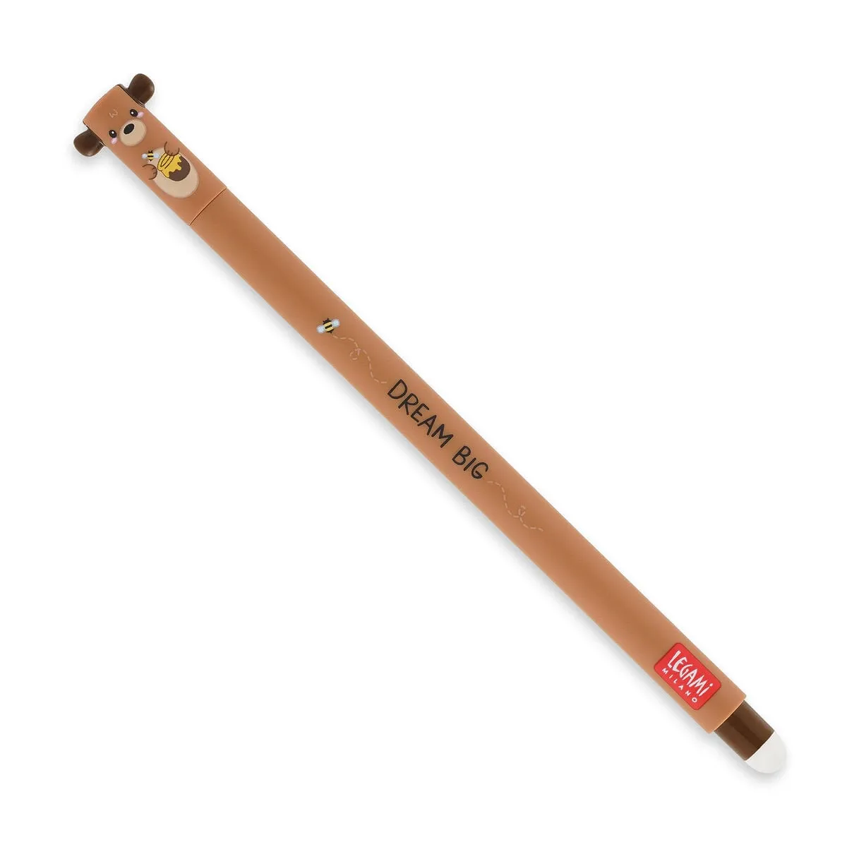 Legami Rot Ep0067 Löschbarer Gelstift Teddy Bear „Dream Big“ - Erasable Pen