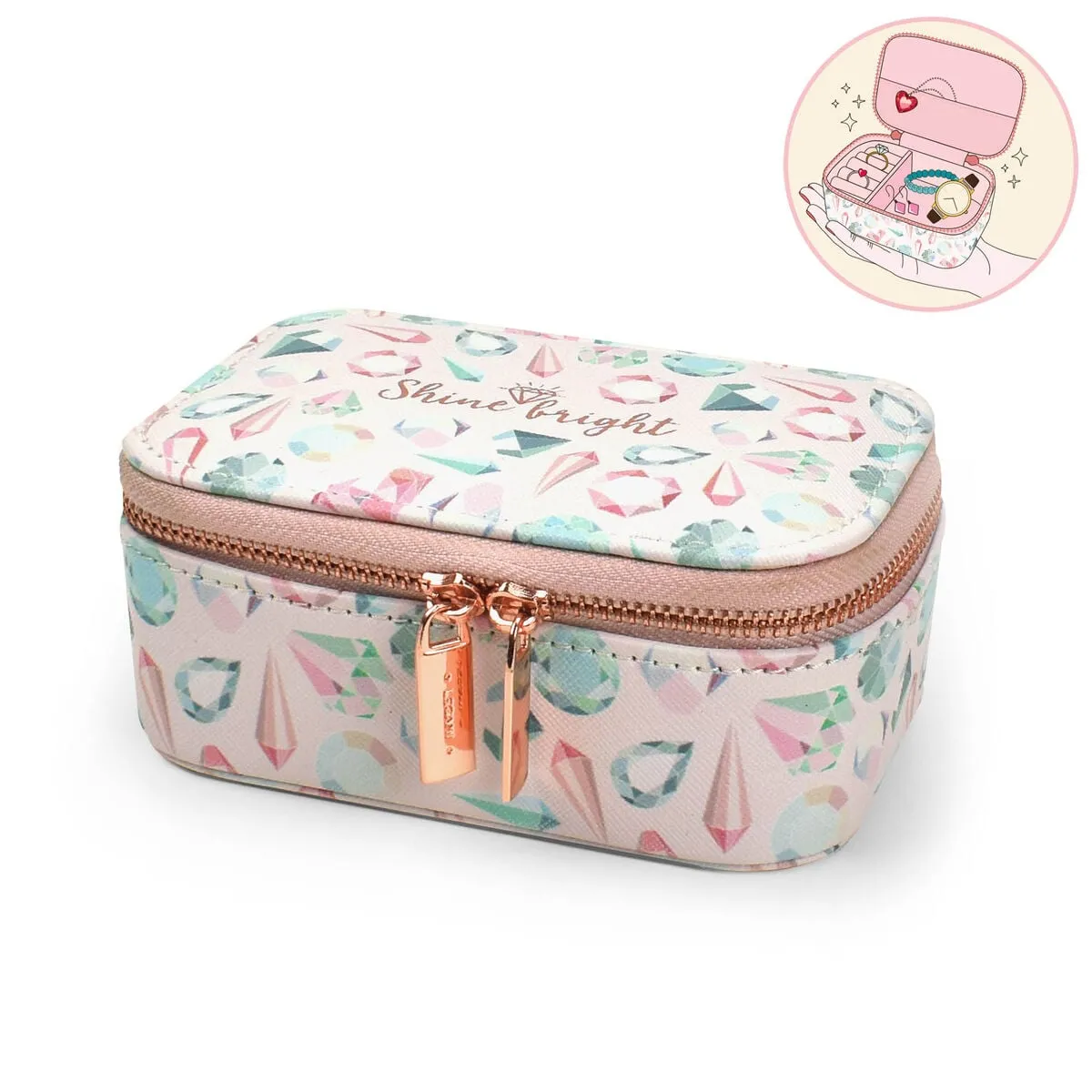 Legami Bling Queen - Jewellery Box - Diamonds - Image 2