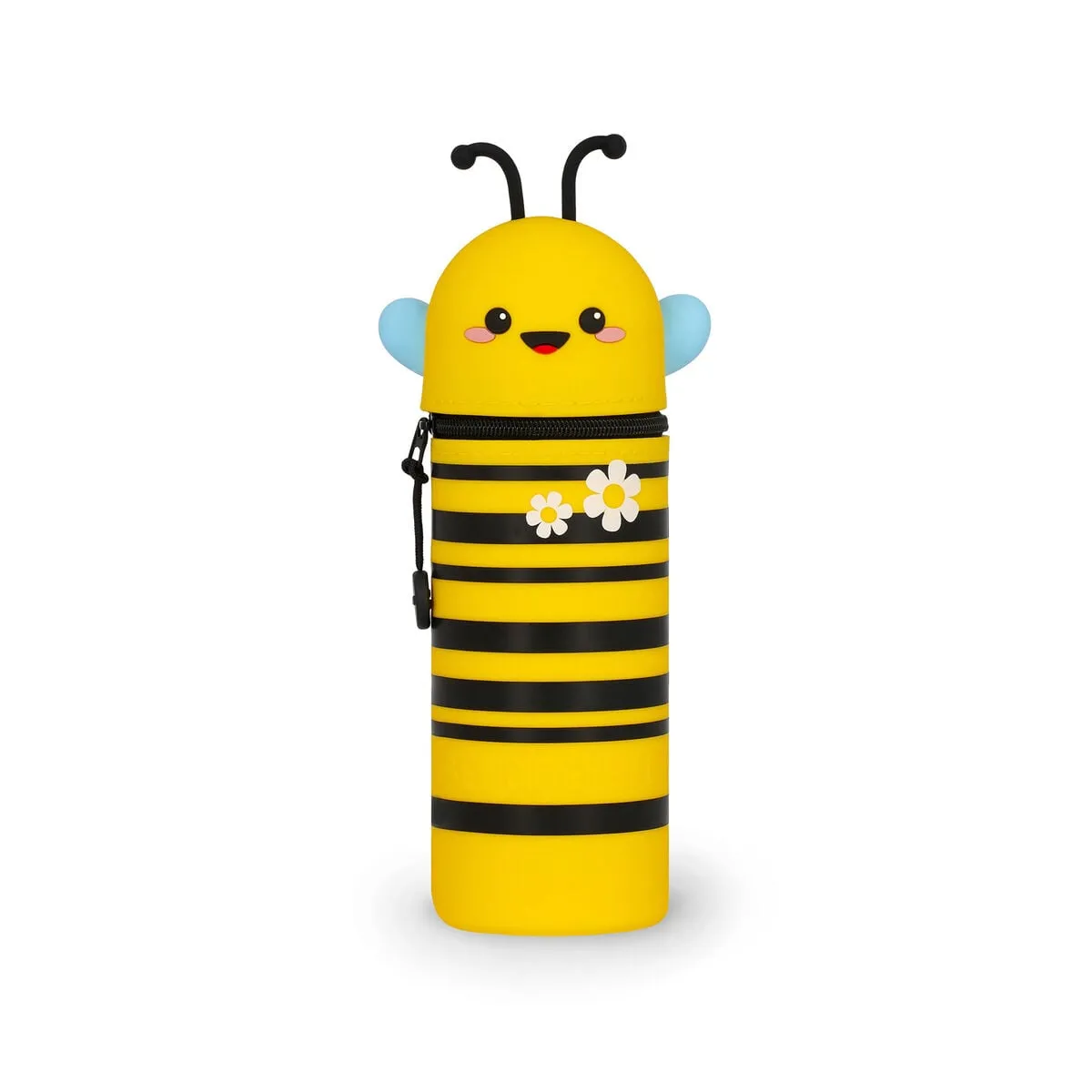 Legami Gelb Ka0021 2-In-1-Federmäppchen Aus Silikon Bee „Bee Different“ - Kawaii