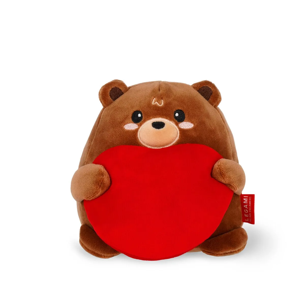Legami Braun Plush Super Soft Teddy Bear Mini, Plüschtier, Kuscheltier, Teddybär, Msc0001 (15 Cm) - Bild 4