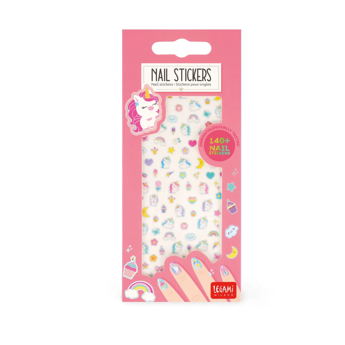 Legami - Nagelsticker Einhorn - Image 2