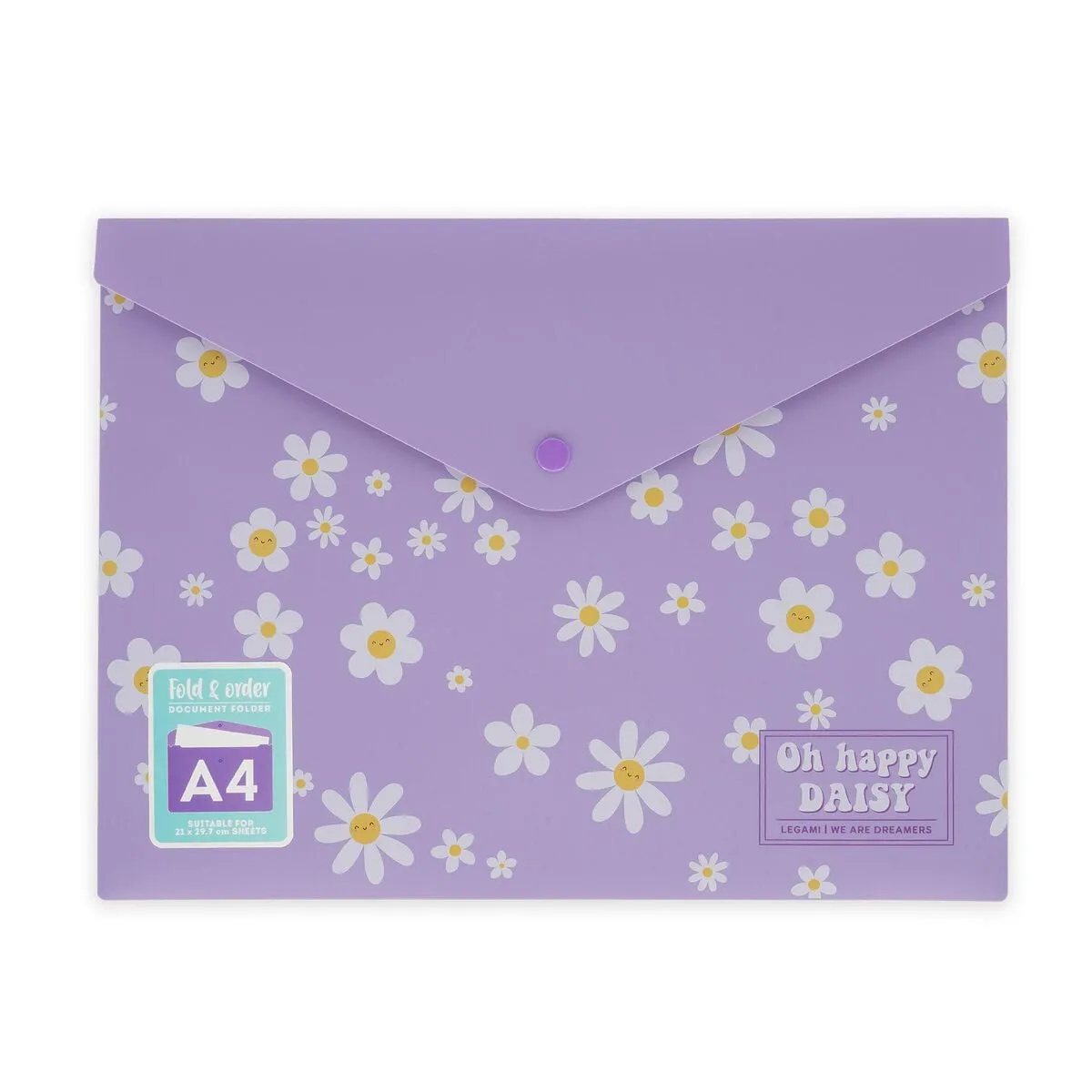 Legami Pfb0001 Dokumentenmappe - Fold & Order - Daisy