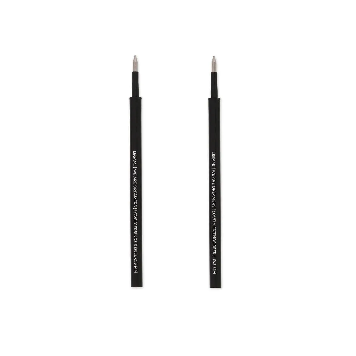 Legami Set mit 2 Ersatzpatronen für Gelstift - Lovely Friends Schwarz - Image 3