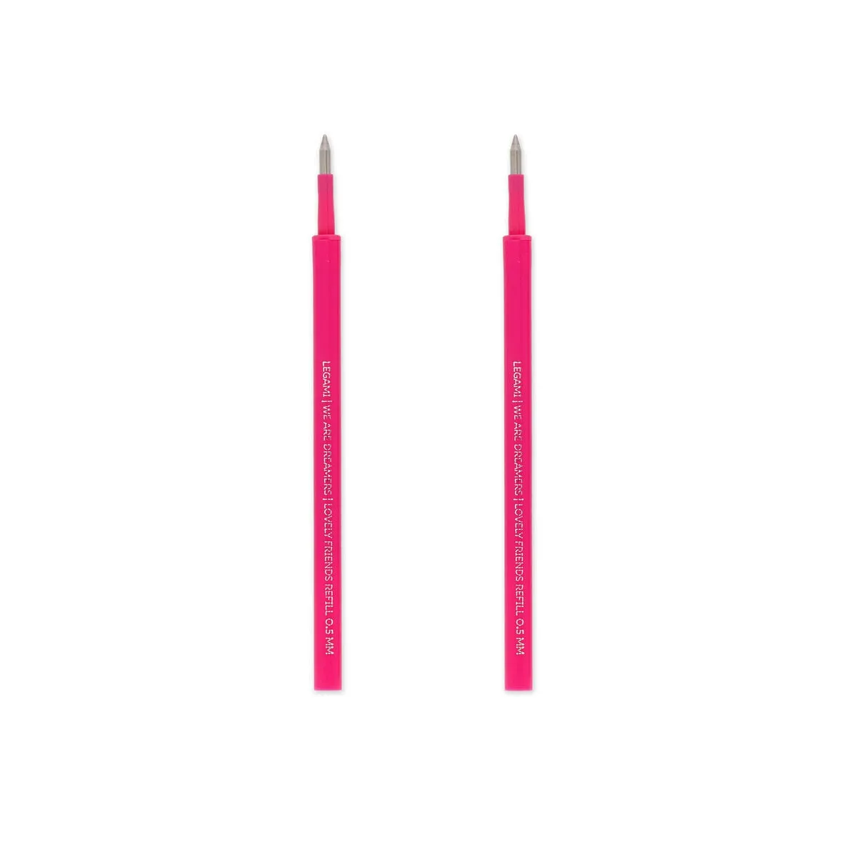 Legami 2 Pcs Lovely Friends Refill - 05 Mm - Pink Ink - Image 3