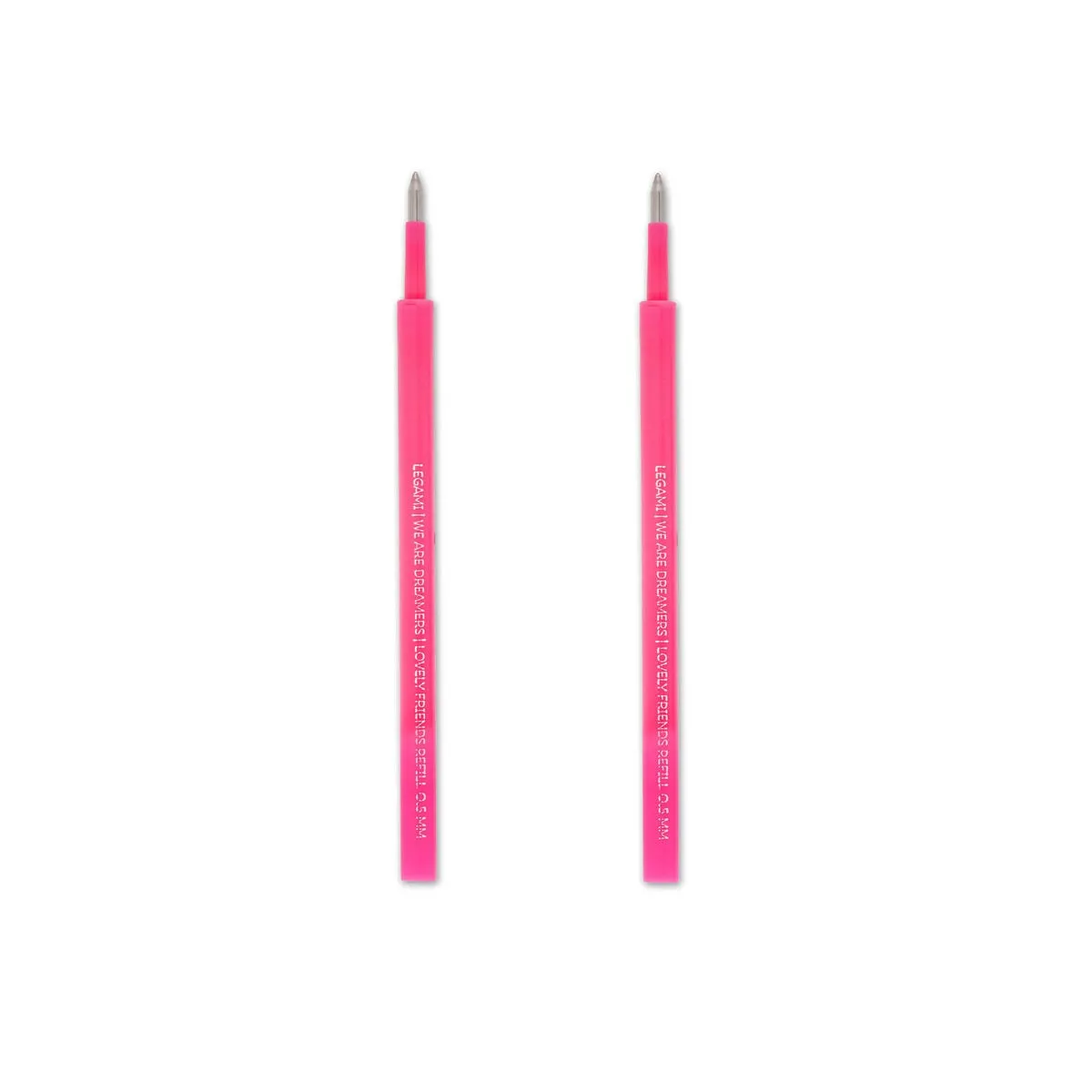 Legami Ersatzminen für Lovely Friends Gelstifte 2 Stück Neon Pink - Image 3