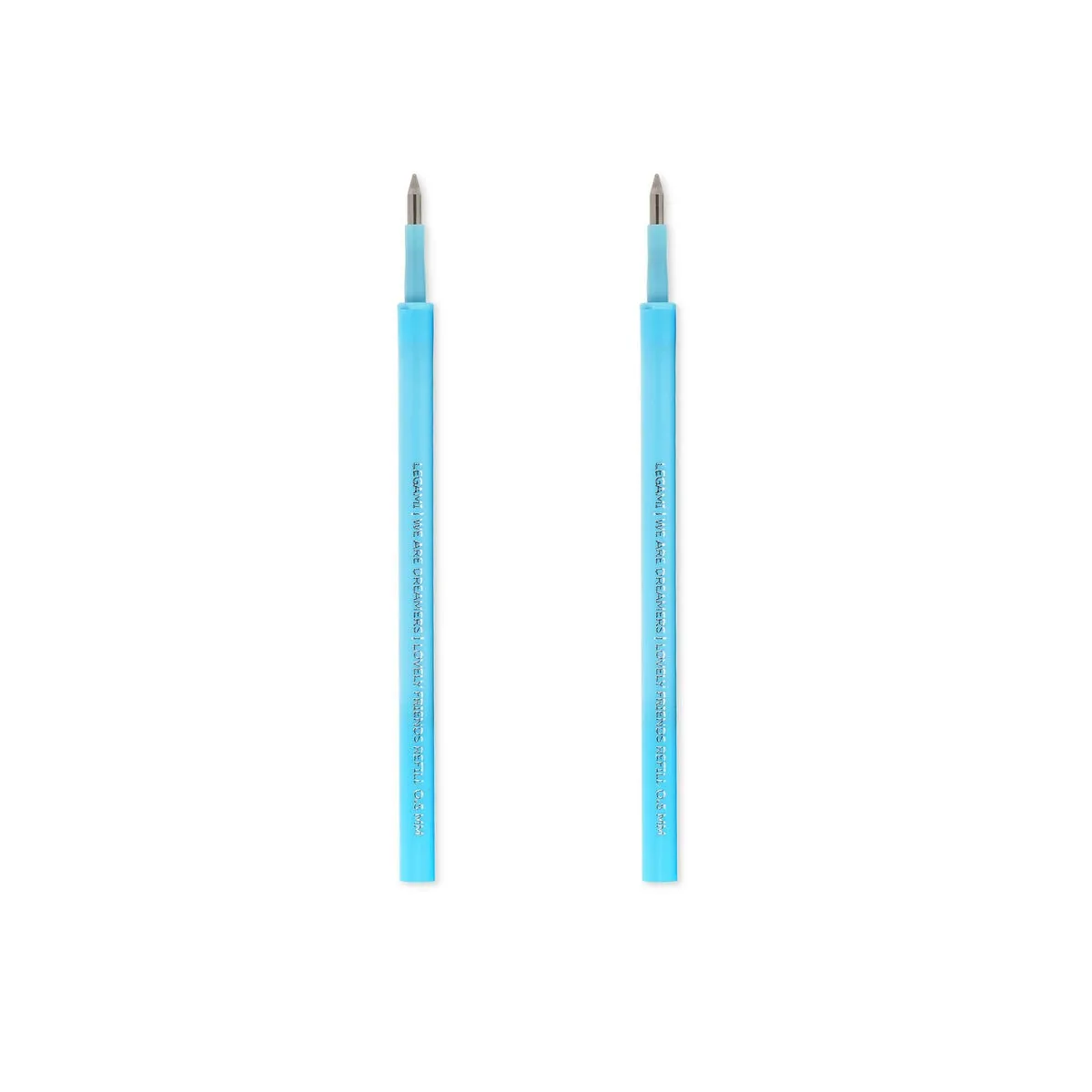 Legami 2 Pcs Lovely Friends Refill - 05 Mm - Sky Blue Ink - Image 3
